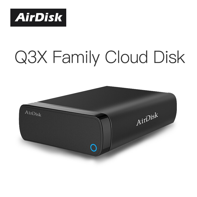 Airdisk Q3X  Ʈŷ ϵ ũ, USB 3.0 NAS йи Ʈũ Ŭ 丮, 3.5 ġ   ϵ ũ ڽ (HDD ƴ)